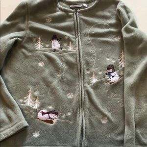 Very Soft Croft & Barrow ZIP top